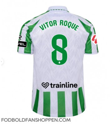 Real Betis Vitor Roque #8 Hjemmebanetrøje 2024-25 Kortærmet